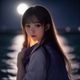 用户深夜观影派的头像，习惯夜间浏览比基尼美女被操内容的用户